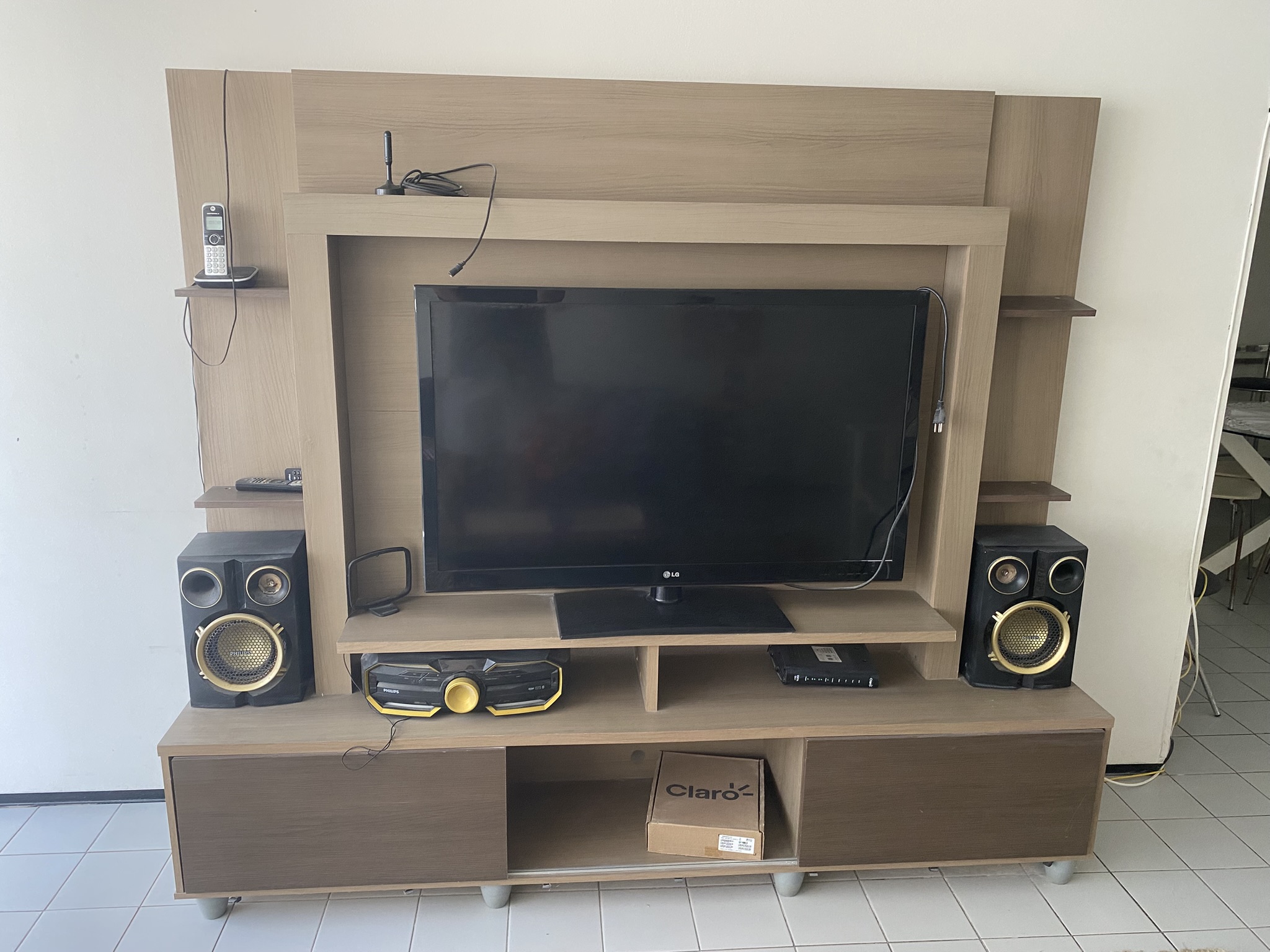 Estante Home Theater para TV - Código PRD-011