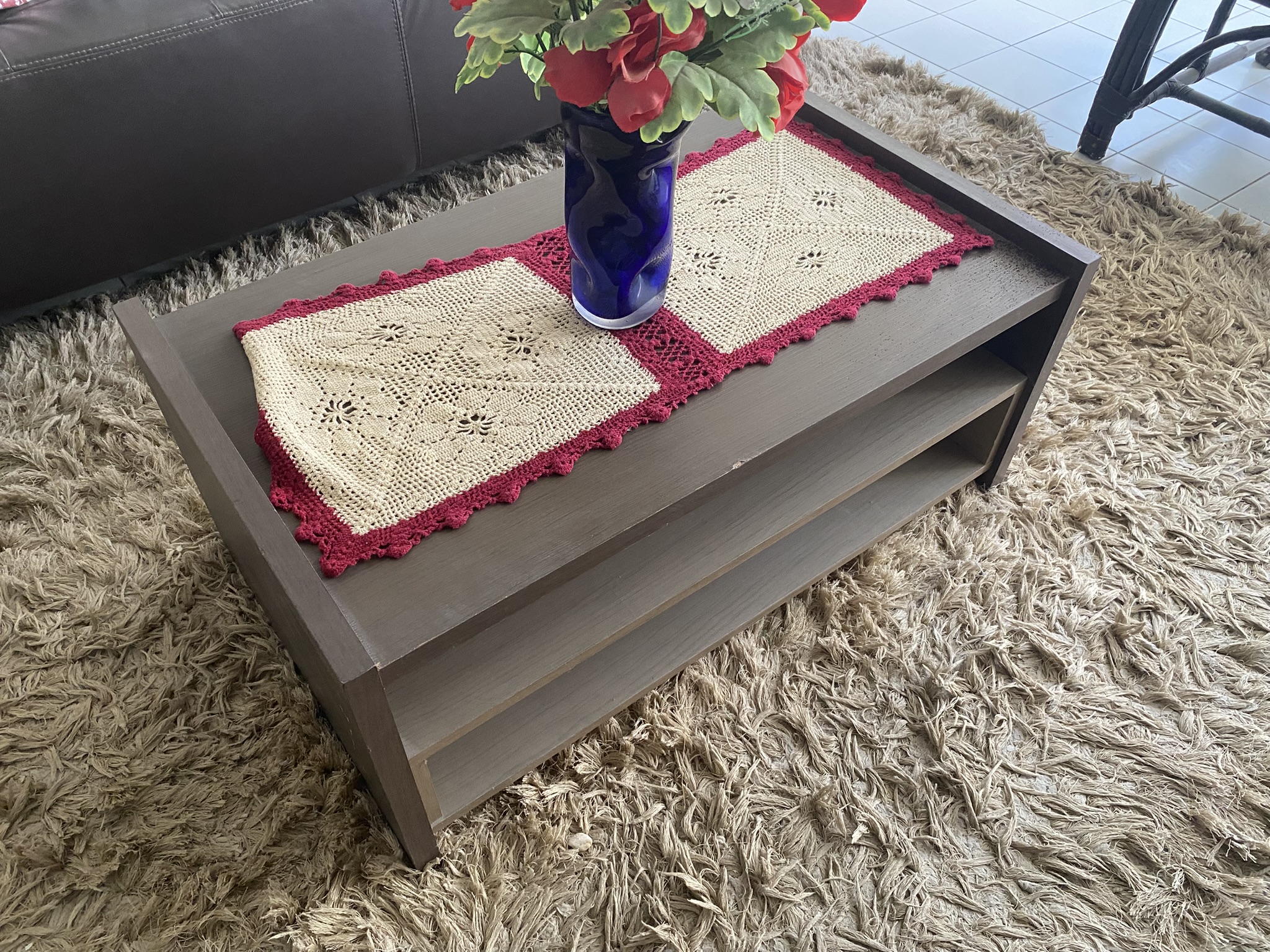 Mesa de Centro em Madeira Nobre - Código PRD-003